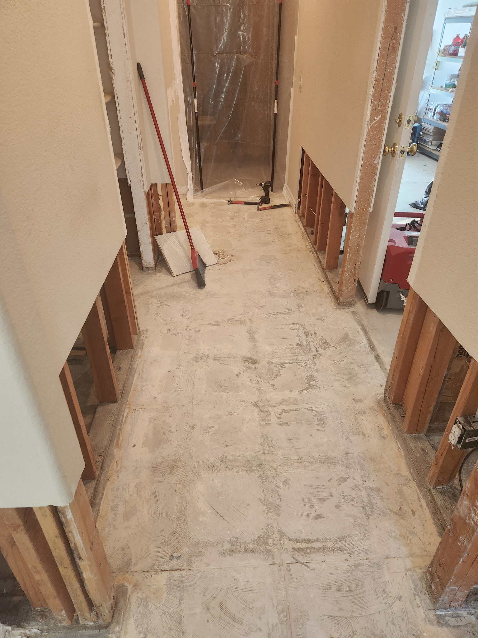 C&C Contractor Group team on a local restoration project